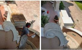 Foto restauro e trattamento del marmo a Ostia